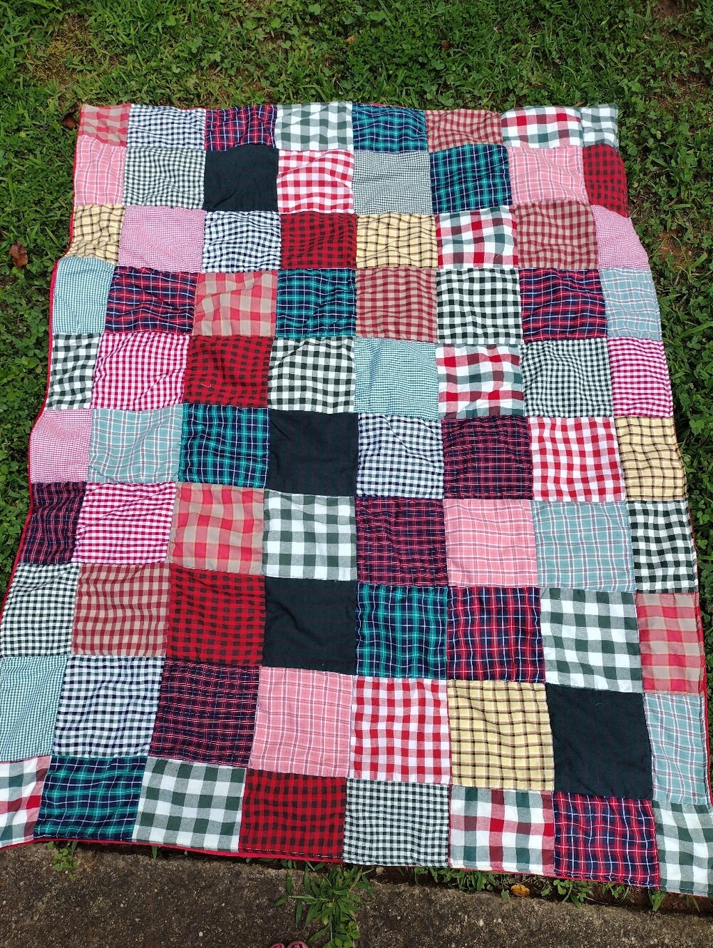 Homemade Quilt On Hold